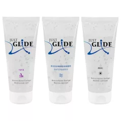Just Glide - zestaw lubrykantów - 3x200ml