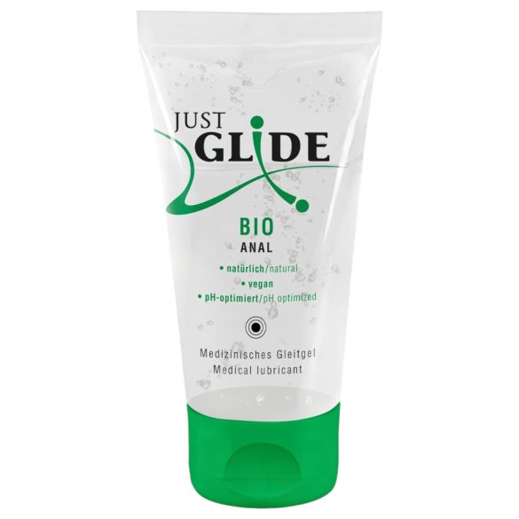 Just Glide Bio ANAL - wegański lubrykant na bazie wody (50ml)