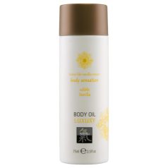 Shiatsu Luxury - jadalny olejek do masażu - wanilia (75ml)