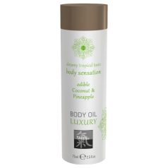   Shiatsu Luxury - olejek do masażu jadalny - kokos-ananas - 75ml