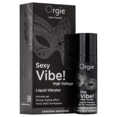   Orgie Sexy Vibe High Voltage - unisex płynny wibrator (15ml)