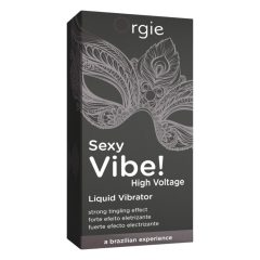   Orgie Sexy Vibe High Voltage - wibrator unisex w płynie (15 ml)