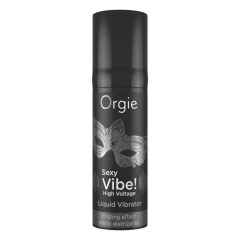  Orgie Sexy Vibe High Voltage - wibrator unisex w płynie (15 ml)
