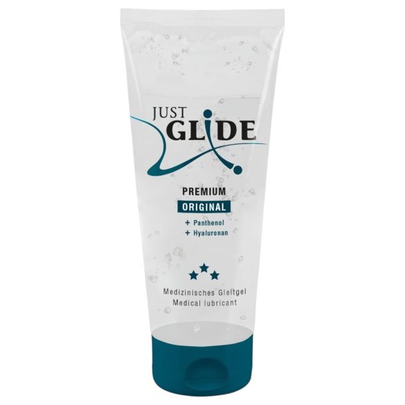 Just Glide Premium Original - lubrykant wodny - wegański - 200ml