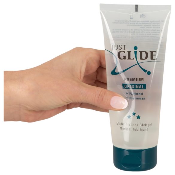 Just Glide Premium Original - lubrykant wodny - wegański - 200ml