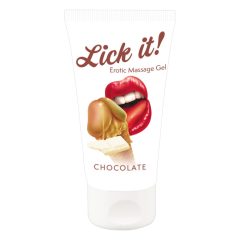 Lick it! - Jadalny lubrykant 2w1 - biała czekolada (50ml)
