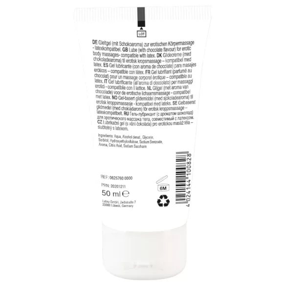 Lick it! - jadalny lubrykant 2w1 - biała czekolada - 50ml