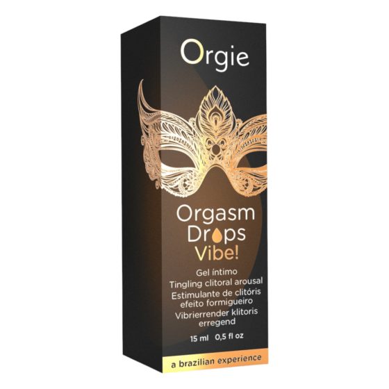 Orgie Orgasm Drops Vibe - mrowiący żel intymny dla kobiet (15ml)