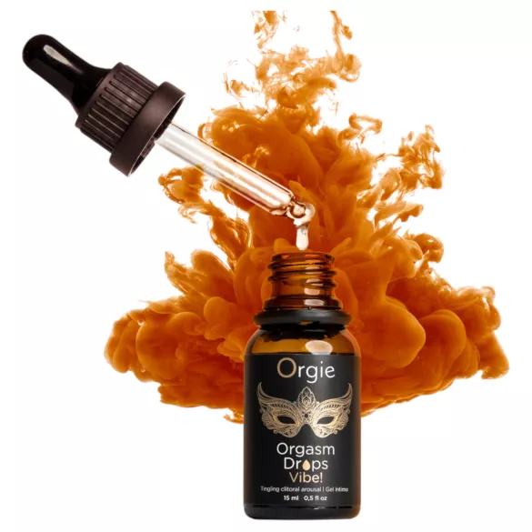 Orgie Orgasm Drops Vibe - mrowiący intymny żel dla kobiet (15 ml)