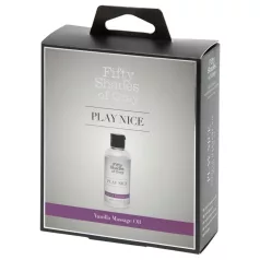   Pięćdziesiąt twarzy Greya Play Nice - zmysłowy olejek do masażu o zapachu wanilii (90 ml)