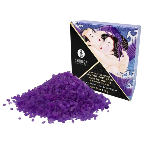 Shunga Egzotyczne Owoce - kryształy kąpielowe z minerałami Morza Martwego (75g)
