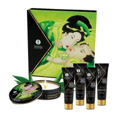   SHUNGA Geisha - zestaw lubrykantu, olejku do masażu i świecy (5) -