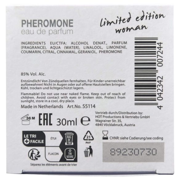 HOT - perfumy z feromonami dla kobiet - 30ml