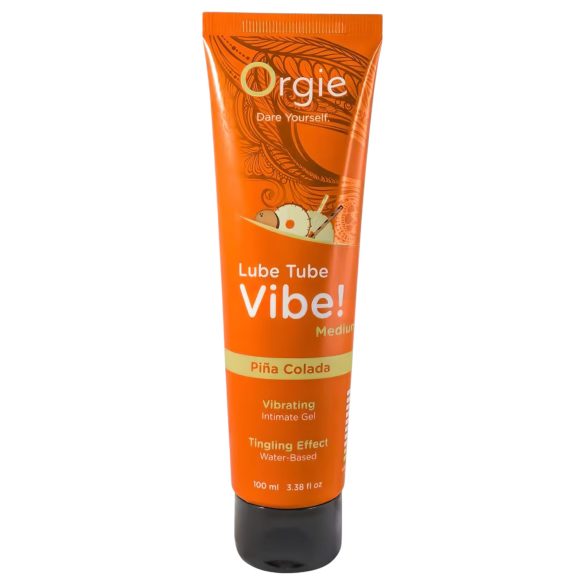 Orgie Lube Tube - żel intymny Pina Colada z efektem mrowienia (100ml)