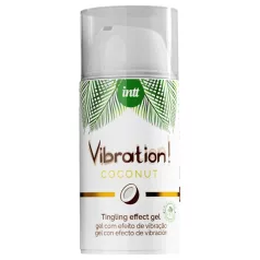   Intt Vibration! - płynny wibrator - kokosowy żel stymulujący 15ml
