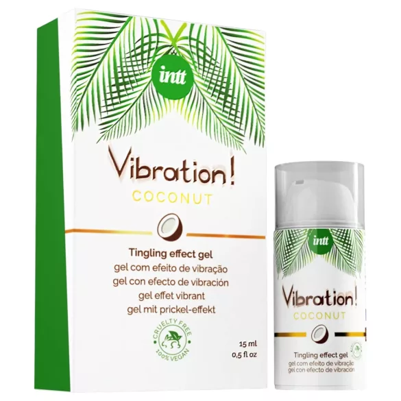 Intt Vibration! - płynny wibrator - kokos (15 ml)