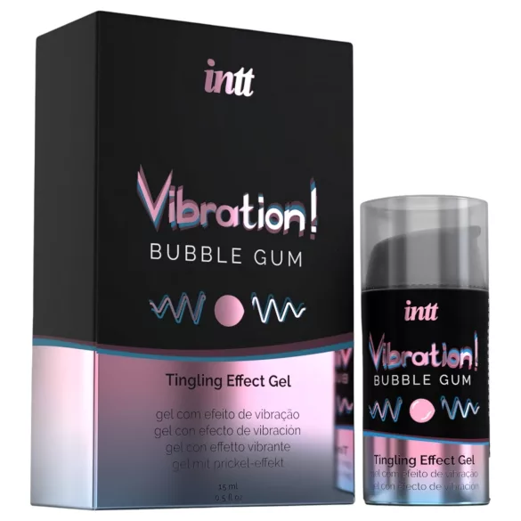 Intt Vibration! - żel stymulujący - efekt wibrujący - guma balonowa 15ml