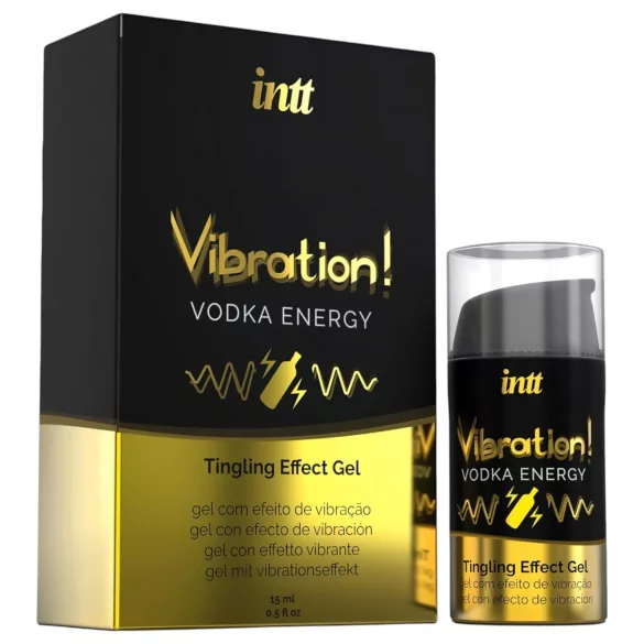 Intt Vibration! - płynny wibrator - efekt wibracji - Vodka Energy 15ml