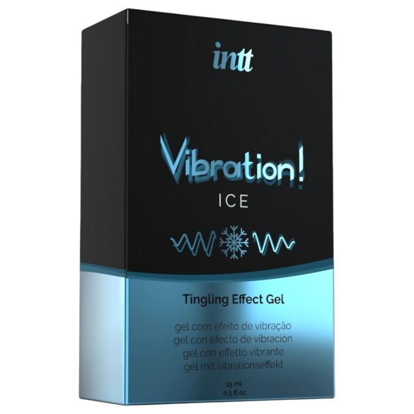 Intt Vibration! - płynny wibrator - lód (15ml)