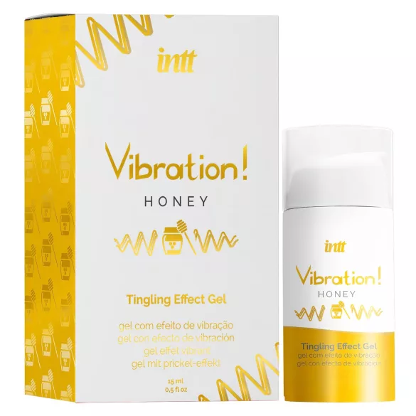 Intt Vibration! - płynny wibrator - miód - 15ml