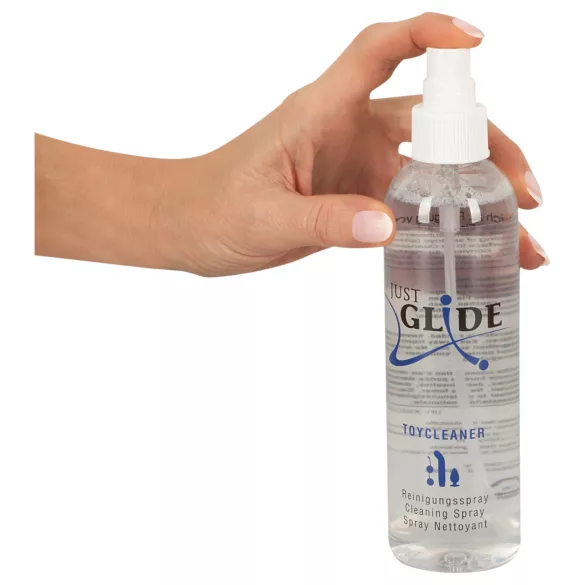 Just Glide - spray do czyszczenia produktów erotycznych - 250 ml