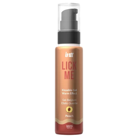 Intt Lick Me - lubrykant rozgrzewający - brzoskwinia - 50ml