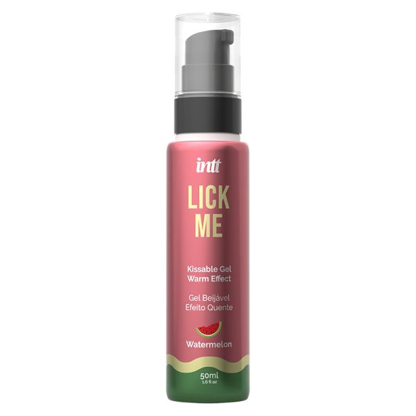 Intt Lick Me - rozgrzewający żel wodny o smaku arbuza (50 ml)