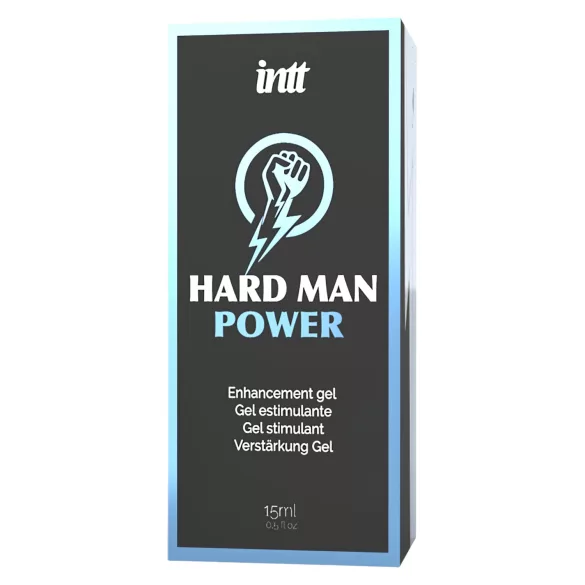 Intt Hard Man Power - żel stymulujący dla mężczyzn - 15ml