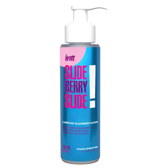 Intt Slide Berry - lubrykant intymny - jeżyna - 100ml
