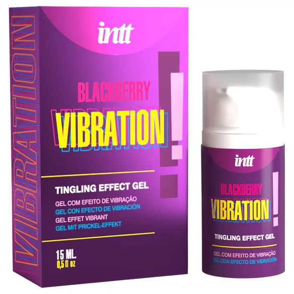 Intt Vibration! - płynny wibrator - jeżyna - 15 ml