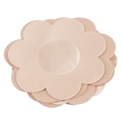   Cottelli Nipple Cover - plaster na brodawki w kwiaty - naturalny (12szt.)