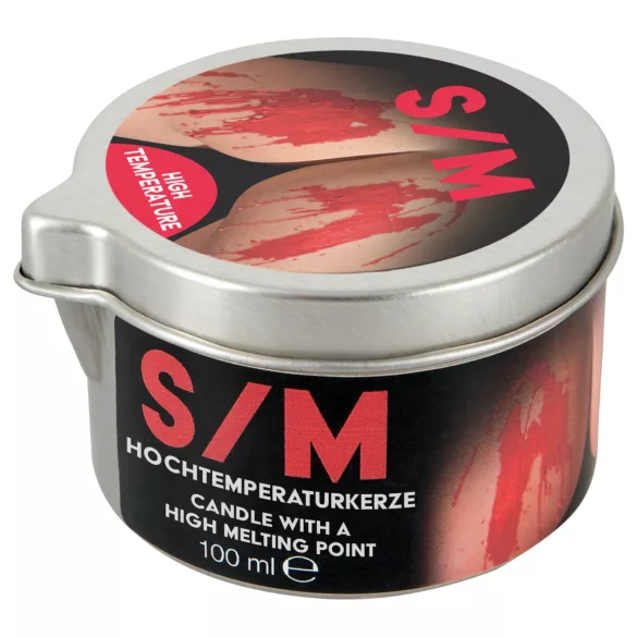 BDSM High Temperature - świeca do ciała parafinowa - 100ml