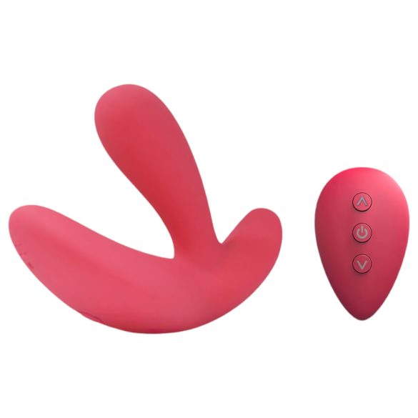 Cotoxo Saddle: pilotowany wibrator prostaty (czerwony)