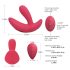 Cotoxo Saddle: pilotowany wibrator prostaty (czerwony)