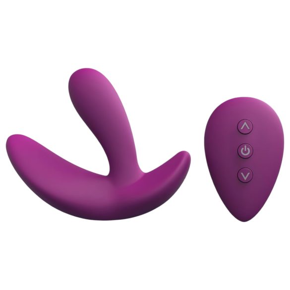 Cotoxo Saddle - fioletowy masażer prostaty z pilotem