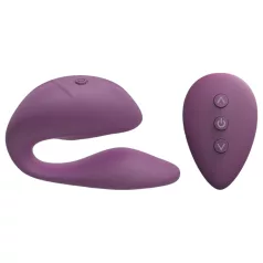 Cotoxo Cupid 2 - wibrator dla par z pilotem - fioletowy