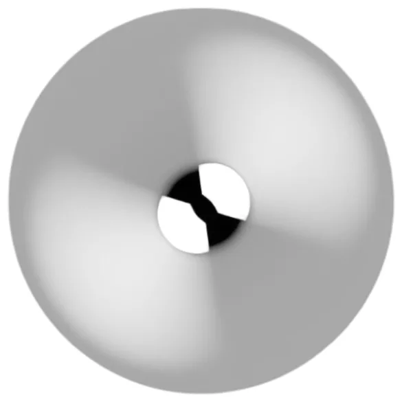 Sunfo - wibrator analny z pilotem - akumulatorowy - srebrny
