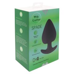  LP Spade - inteligentny, ładowalny, wodoodporny wibrator analny (czarny)