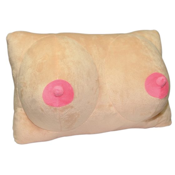Pluszowa poduszka w kształcie piersi