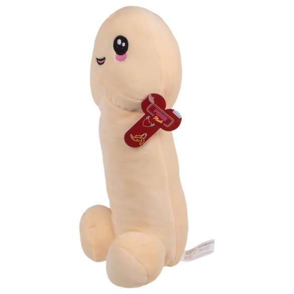 Plüss fütyi - pluszowy penis - 30 cm - beżowy