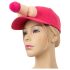 Czapka baseballowa z penisem (różowa)