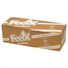 FeelX - prezerwatywy - smakowe tutti frutti - 144 sztuk