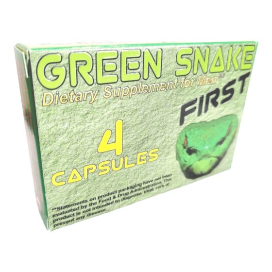 Green Snake First - suplement diety w kapsułkach dla mężczyzn (4szt.)
