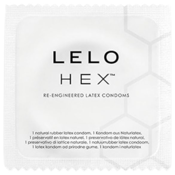 LELO Hex Original - luksusowa prezerwatywa (1 szt.)