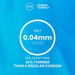 EXS Air Thin - prezerwatywa lateksowa (48 sztuk)