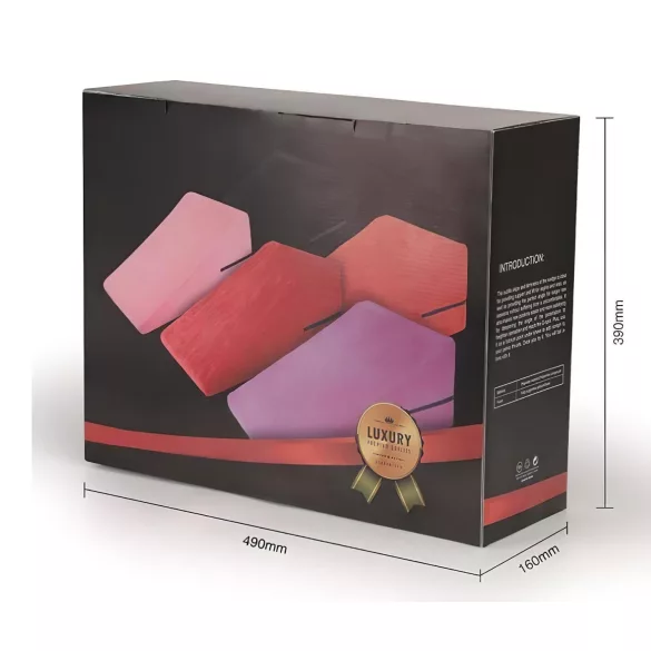 Desirel Magic Pillow - klin w kształcie seks-poduszki - duży (czarny)