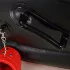 Desirel Magic Pillow - dmuchany mebel BDSM - z kajdankami (czerwony)
