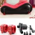 Desirel Magic Pillow - dmuchany mebel BDSM - z kajdankami (czerwony)