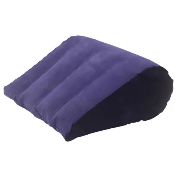 Desirel Magic Pillow - nadmuchiwana klinowa poduszka erotyczna (ciemnofioletowa)