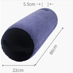   Magic Pillow - nadmuchiwana poduszka do seksu - cylindryczna (fioletowa)